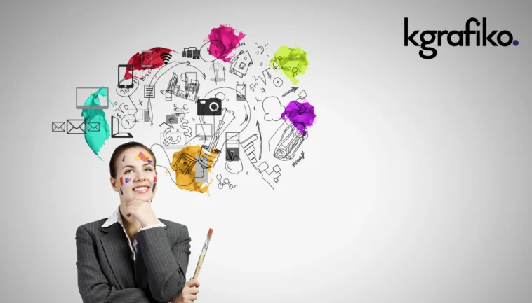 Imagen tipo collage sobre pensamiento crítico y resolución de problemas con iconos de cerebro, ideas, análisis y toma de decisiones.