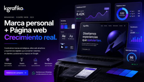 Branding digital y página web para negocios