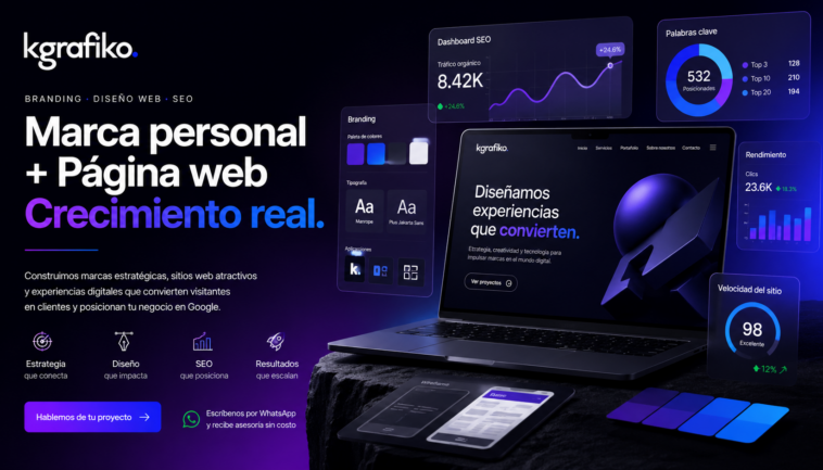 Branding digital y página web para negocios